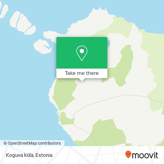 Карта Koguva küla