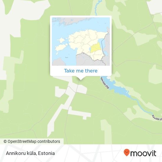 Карта Annikoru küla