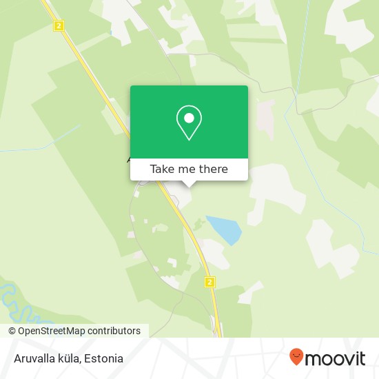 Карта Aruvalla küla