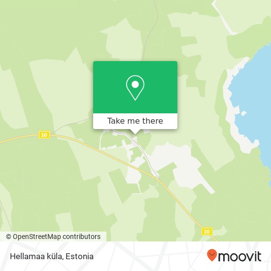 Карта Hellamaa küla