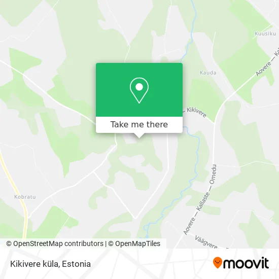 Карта Kikivere küla