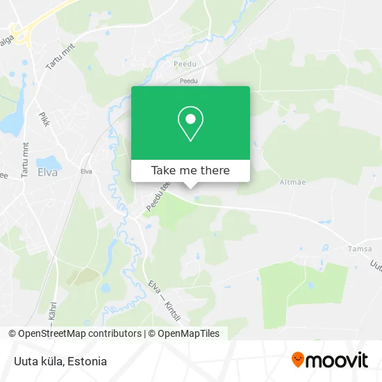 Карта Uuta küla