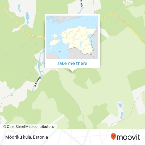 Mõdriku küla map