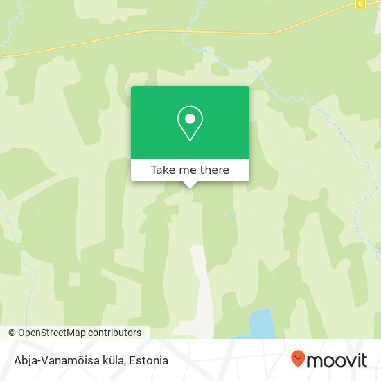 Abja-Vanamõisa küla map