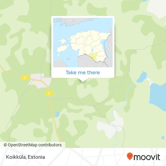 Карта Koikküla