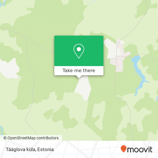 Карта Tääglova küla