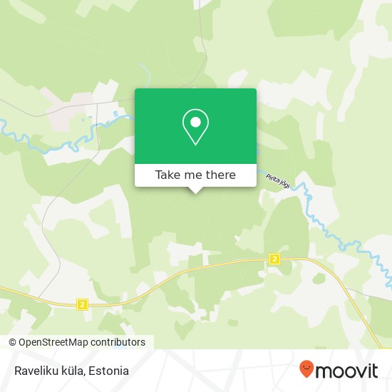 Raveliku küla map