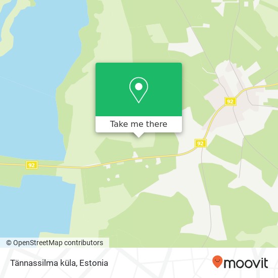 Tännassilma küla map