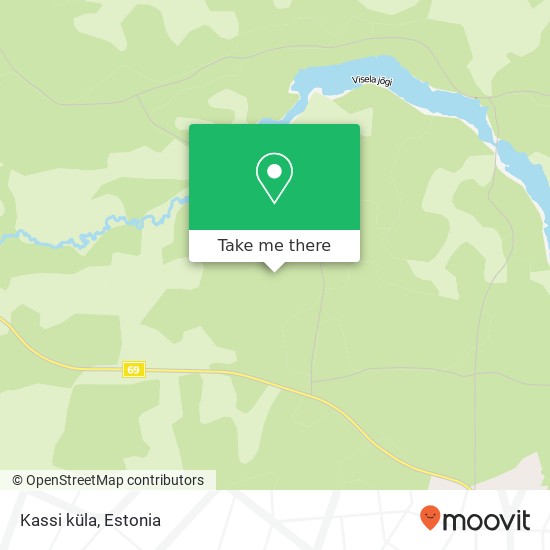 Kassi küla map