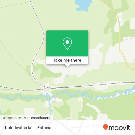 Карта Kolodavitsa küla