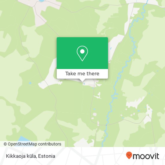 Kikkaoja küla map