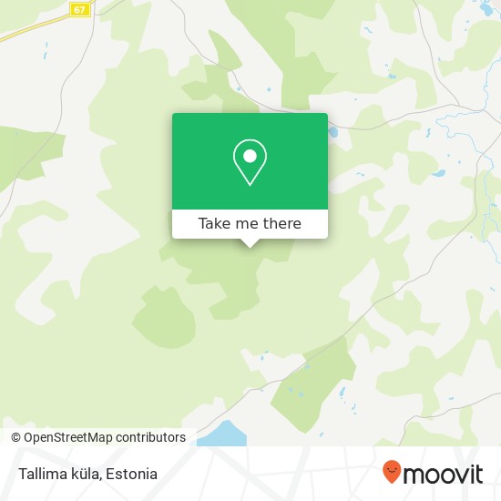Карта Tallima küla