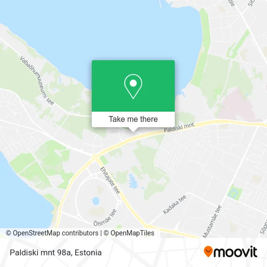 Paldiski mnt 98a map