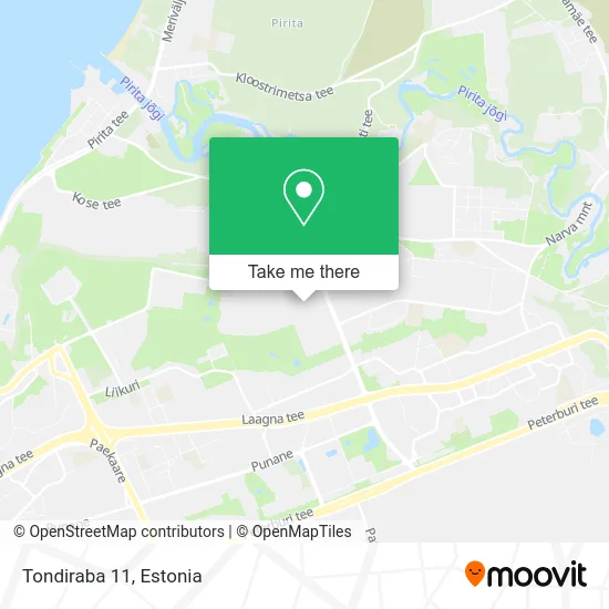 Карта Tondiraba 11