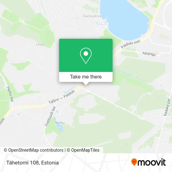 Tähetorni 108 map