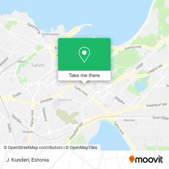 Карта J. Kunderi