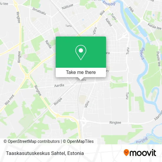 Карта Taaskasutuskeskus Sahtel