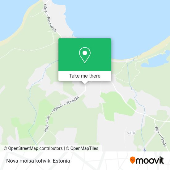 Карта Nõva mõisa kohvik