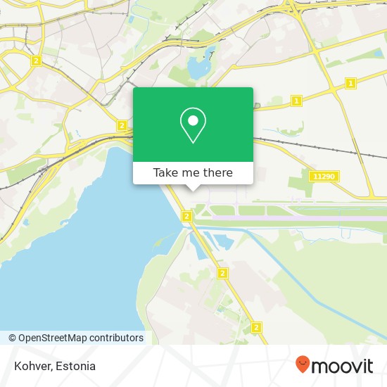 Карта Kohver, Tartu maantee 101 11101 Tallinn