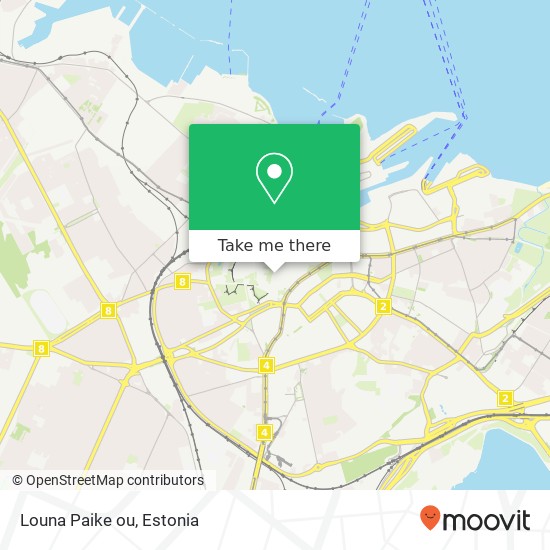 Louna Paike ou, Harju 10130 Tallinn map