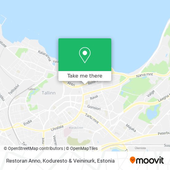 Restoran Anno, Koduresto & Veininurk map
