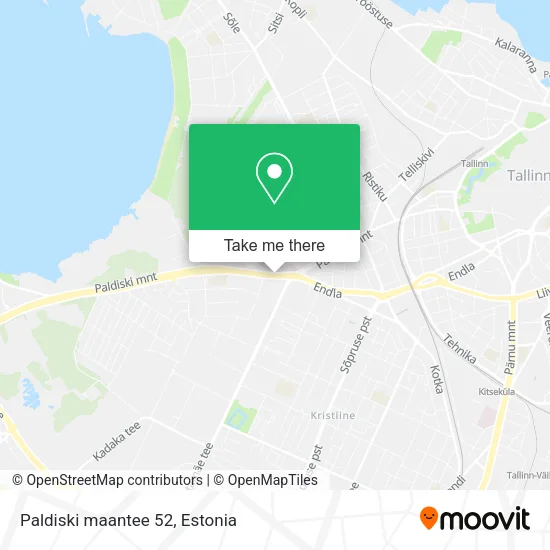 Paldiski maantee 52 map
