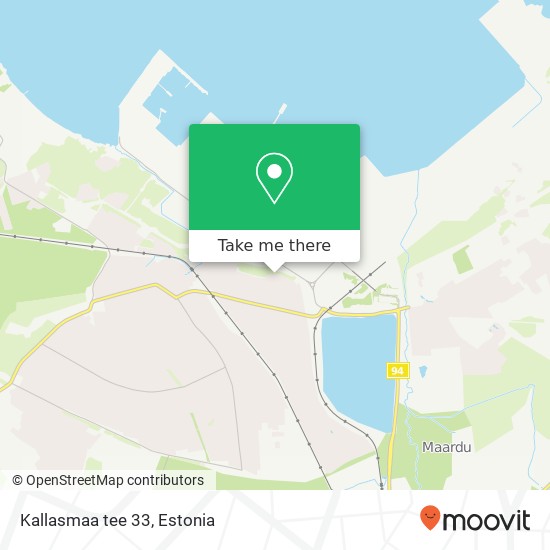 Карта Kallasmaa tee 33