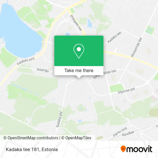 Kadaka tee 181 map