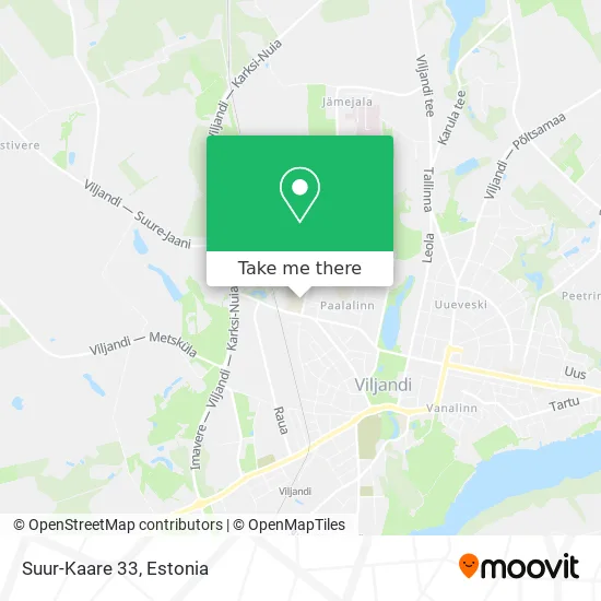 Карта Suur-Kaare 33