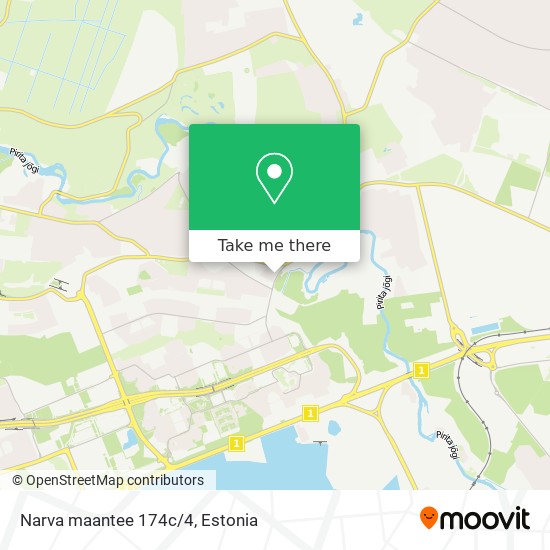 Карта Narva maantee 174c/4