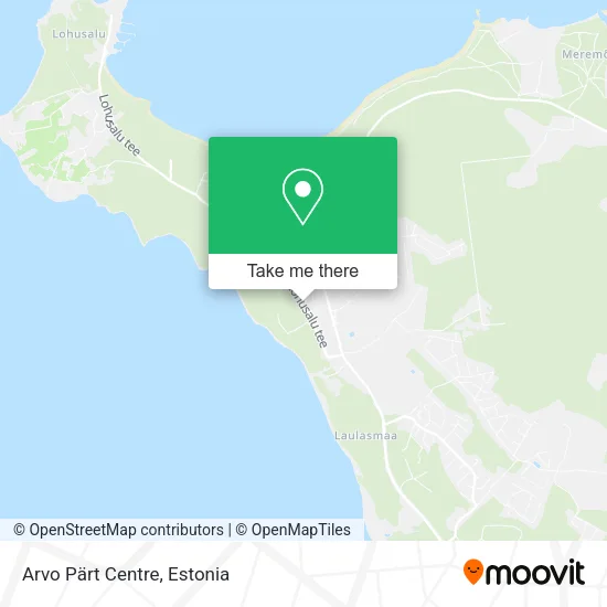 Arvo Pärt Centre map