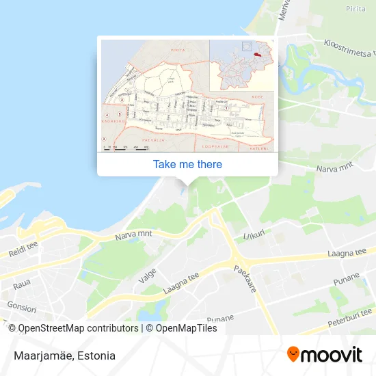 Карта Maarjamäe