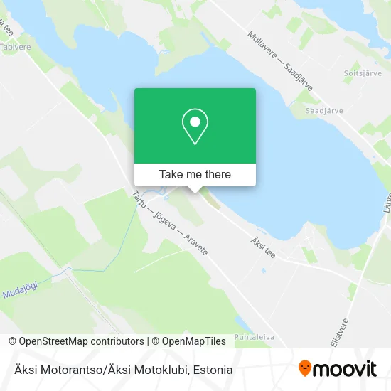 Карта Äksi Motorantso/Äksi Motoklubi
