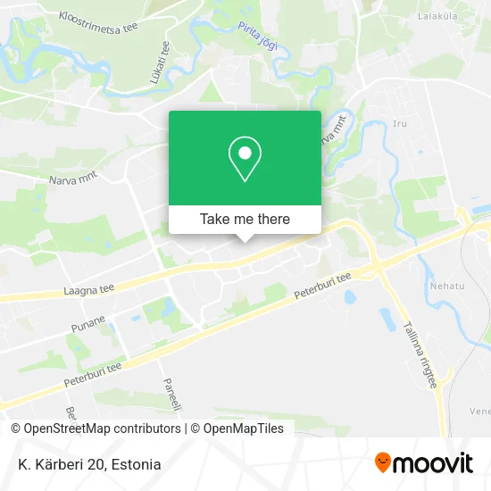 K. Kärberi 20 map