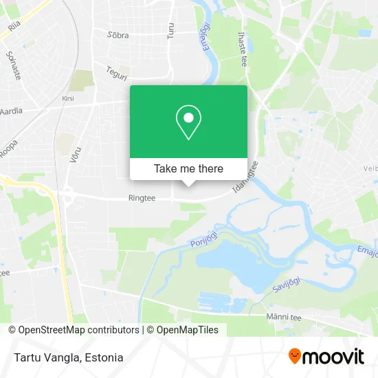 Карта Tartu Vangla