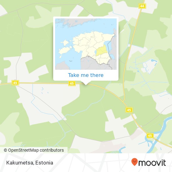 Kakumetsa map