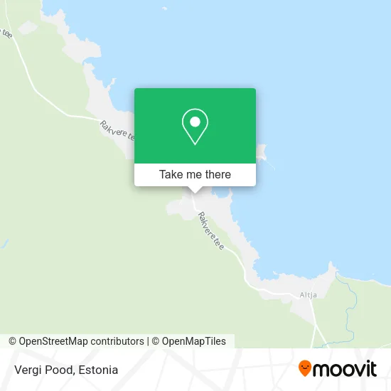 Vergi Pood map