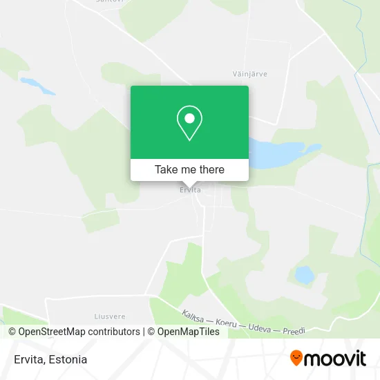 Карта Ervita