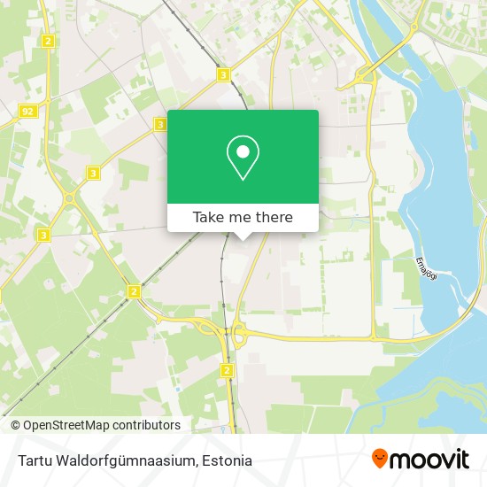 Tartu Waldorfgümnaasium map