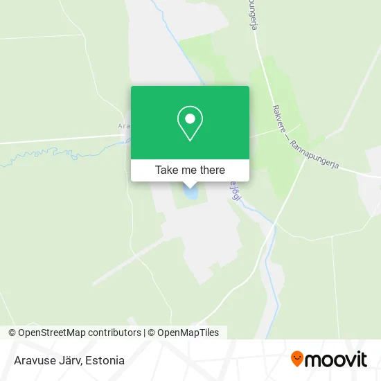 Aravuse Järv map