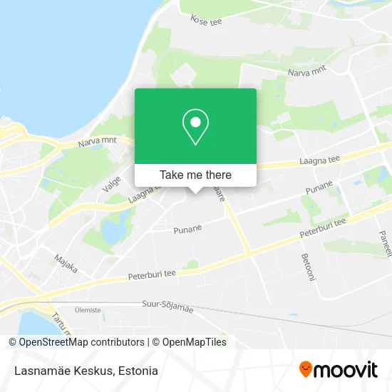 Карта Lasnamäe Keskus