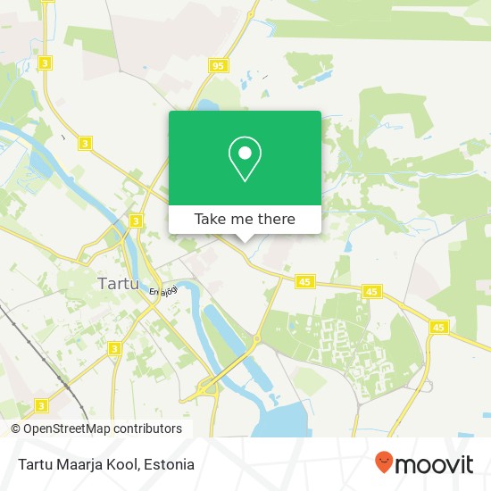 Tartu Maarja Kool map