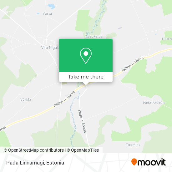 Pada Linnamägi map