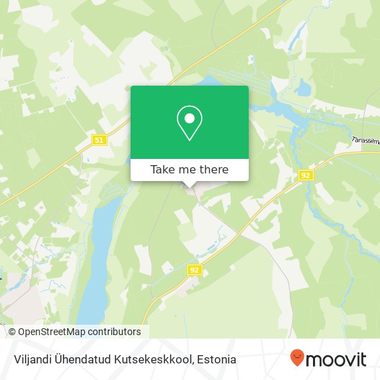 Viljandi Ühendatud Kutsekeskkool map