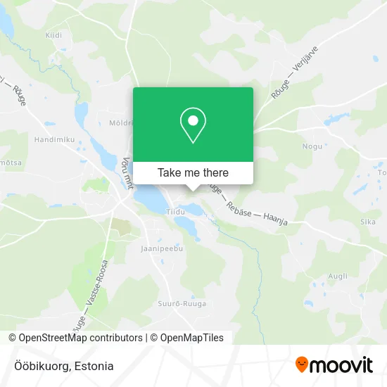 Карта Ööbikuorg