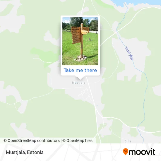Карта Mustjala