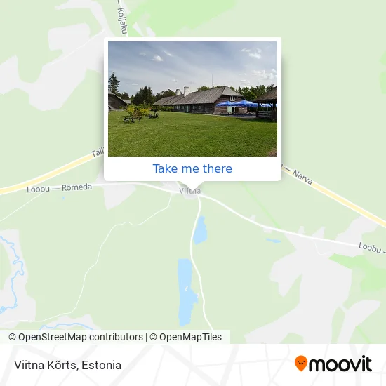 Карта Viitna Kõrts