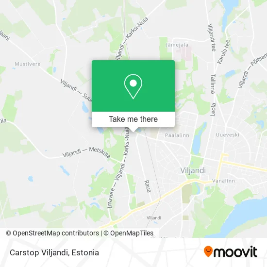 Карта Carstop Viljandi