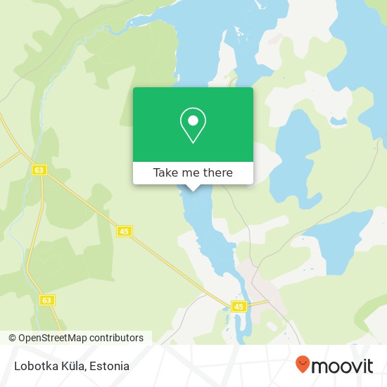 Lobotka Küla map