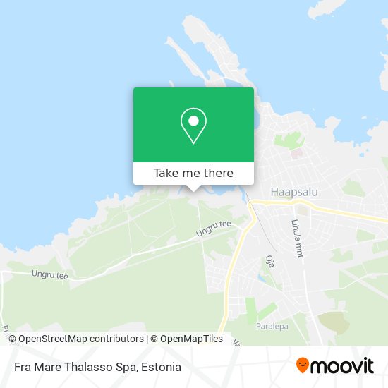 Fra Mare Thalasso Spa map